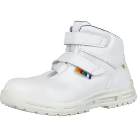 Sicherheitshochschuhe S3 &quot;BRAYDEN XXTM WHITE STRAP MID&quot; ESD WELLMAXX 37