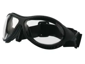 Schutzbrille &quot;MINER&quot; PC klar staubdicht schwarz 