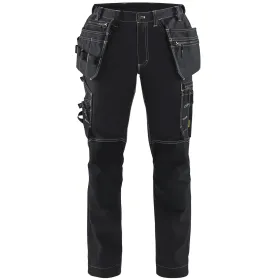 Damen Handwerkerhose &quot;7130&quot; schwarz, C48