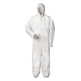 Basic Chemikalien-Schutzanzug &quot;SMS&quot; Typ 5/6 - weiß XXL