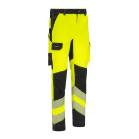 Warnschutz Bundhose &quot;StretchZone&quot; gelb, 50