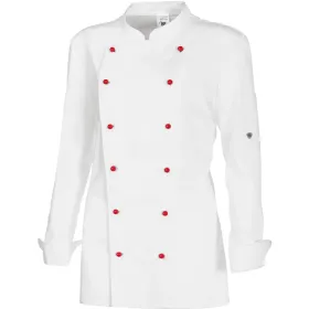 Damen Kochjacke &quot;1542-400&quot; Gourmet 34, Weiß