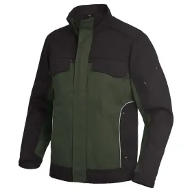 Premium Arbeitsjacke ERNST &quot;Twill 300&quot; L, olive/schwarz