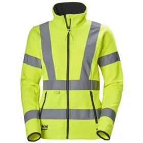 Damen Warnschutz Fleecejacke &quot;LUNA&quot; gelb S
