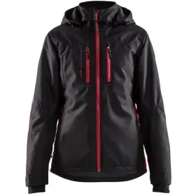 Damen Funktionsjacke &quot;4972&quot; schwarz/rot, M