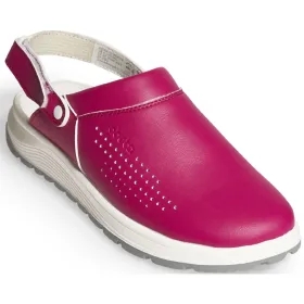 Damen Berufsclogs OB perforiert &quot;824018&quot; Active fuchsia 41
