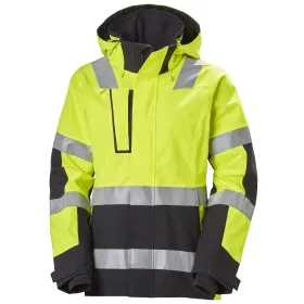 Damen Warnschutz Winterjacke &quot;LUNA&quot; gelb/schwarz M
