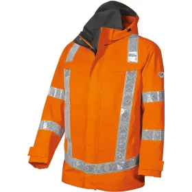 Warnschutz Regenjacke &quot;2120-880&quot; Hi-Vis Comfort warnorange, S