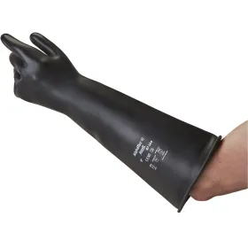 Latex Chemikalienschutzhandschuhe "AlphaTec®" 87-104 8,5 (M)