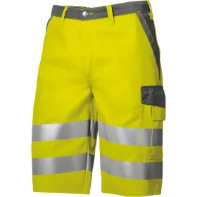 Warnschutz-Shorts &quot;2014-845&quot; Hi-Vis Comfort warngelb/dunkelgrau, 44
