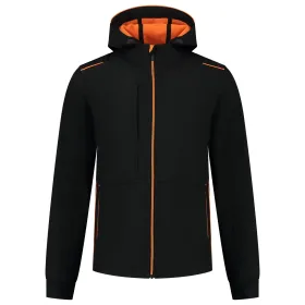 Softshelljacke &quot;402705&quot; Accent XS, black/orange
