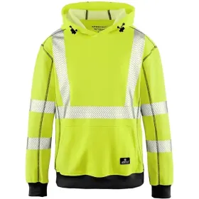 Warnschutz Kapuzen-Sweatshirt "PORTLAND" gelb, 6XL