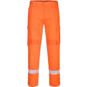 Multinorm Bundhose &quot;FR401&quot; Bizflame Plus Orange, L