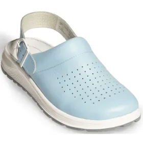 Damen Berufsclogs OB perforiert &quot;87080&quot; Active blau 43