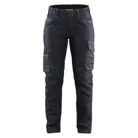 Damen Jeans Stretch Bundhose &quot;7140&quot; marine C42