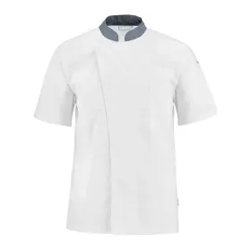 Herren Kochhemd &quot;TURNIP&quot; weiß/denimblue, XS