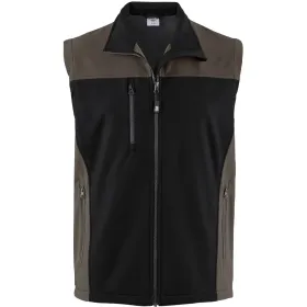 Softshellweste &quot;BASIC&quot; XL, schlamm/schwarz