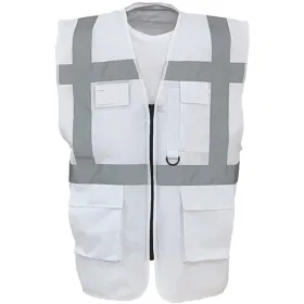 Warnweste / Kennzeichnungsweste &quot;YK801&quot; L, Weiß