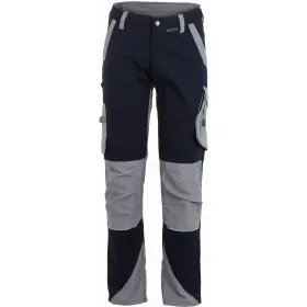 Stretch-Bundhose &quot;NORIT&quot; schwarzblau/zink, 46