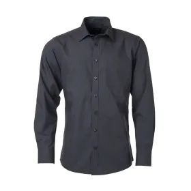 Langarm Hemd &quot;JN678&quot; L, carbon