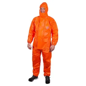 Chemie-Schutzoverall Typ 3/4/5/6 &quot;Tychem® F&quot; orange XL