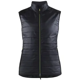 Damen Steppweste &quot;3864&quot; Unite schwarz/gelb, 3XL