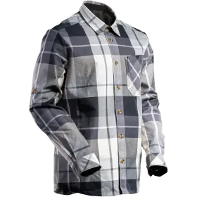 Flanellhemd &quot;22904-446&quot; Customized XL, anthrazit-kariert