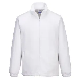 ESD Antistatik Zip-Fleecejacke"AS26" L, Weiß