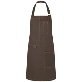 Latzschürze Urban Casual "LS 35" chocolate