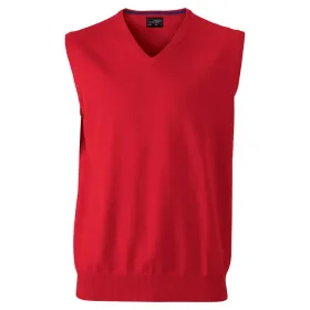 V-Neck Pullunder &quot;JN657&quot; red, L
