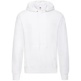 Kapuzen-Sweatshirt "F421" Classic L, white