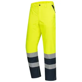 Warnschutz Winterhose &quot;7580&quot; - NITRAS® gelb/marine, L