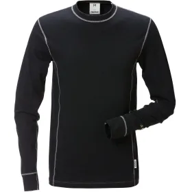 Multinorm Langarmshirt &quot;7026 MOF&quot; Flamestat schwarz XL