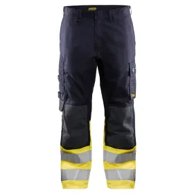 Multinorm-Bundhose "1488" Inherent C52, marine/gelb