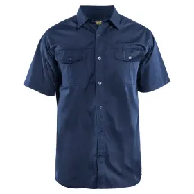 Arbeitshemd &quot;3296&quot; kurzarm marine, XXL