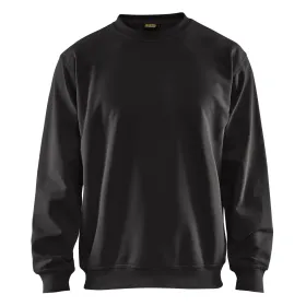 Pullover "3340" Rundhals XL, schwarz