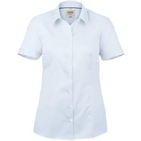 Bluse „Business Comfort” 112 halbarm M, sky
