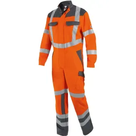 Warnschutz Overall &quot;2016-845&quot; Hi-Vis Comfort orange 52/54