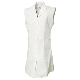 Damen Berufsmantel Ärmellos &quot;MG&quot; Weiß, 40
