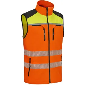 Funktionsweste &quot;KlimaAIR®&quot; L, orange/gelb
