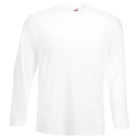 Langarmshirt &quot;F240&quot; 100% Baumwolle Valueweight white, XXL