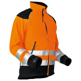 Warnschutz Forst- und Schnittschutzjacke &quot;StretchAIR&quot; Kl. 1 orange S