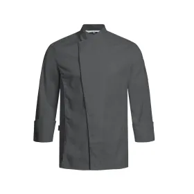 Herren Kochjacke &quot;5544&quot; L, anthrazit