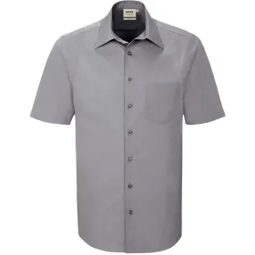 Herren Hemd 1/2 Arm "Performance" 122 XL, titan