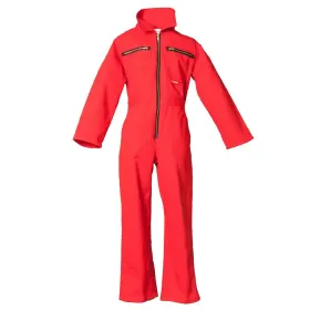 Kinder Rallyekombination mittelrot, 98/104