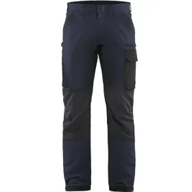 Stretch Servicehose &quot;1422&quot; C54, Dunkelmarine/Schwarz