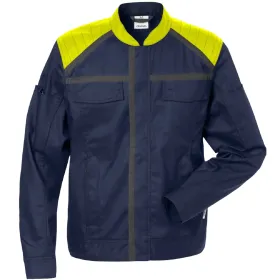 Damen Bundjacke &quot;4556 STFP&quot; Fusion Skarup XS, marine/gelb