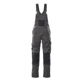 Latzhose &quot;AUGSBURG&quot; Unique dunkelanthrazit/schwarz, 82C50 (EU 50)