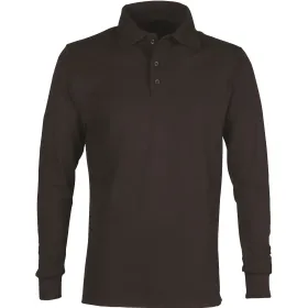 Multinorm Langarm Polo-Shirt "77020" 5safety XL, schwarz