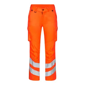 Damen Warnschutz Bundhose &quot;2543-319&quot; Safety Kl. 2 Orange, 38